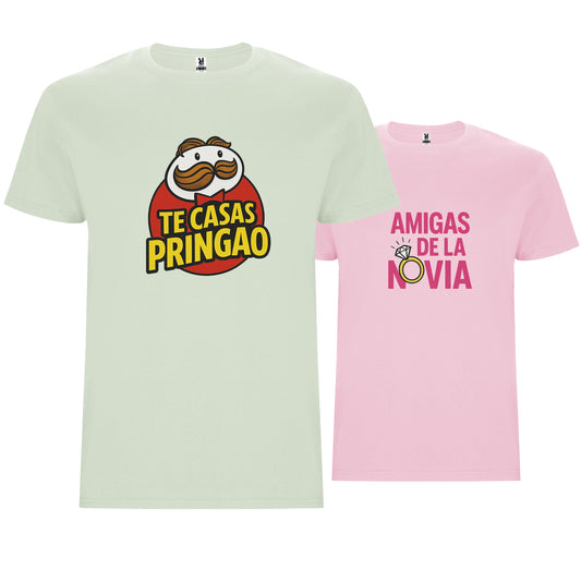 LOTE 10 CAMISETAS PERSONALIZADAS DESPEDIDAS