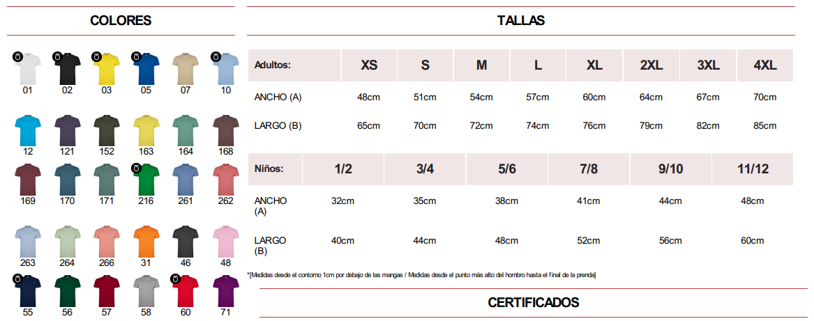 LOTE 10 POLOS PERSONALIZADOS