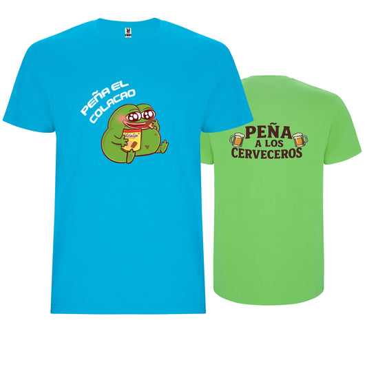 LOTE 10 CAMISETAS PERSONALIZADAS PEÑAS