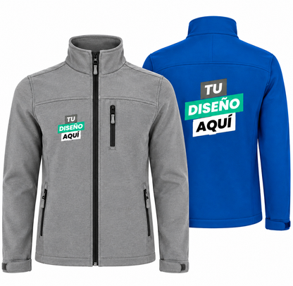 LOS 10 INDIVIDUELL BEDRUCKTEN SOFTSHELL-JACKEN