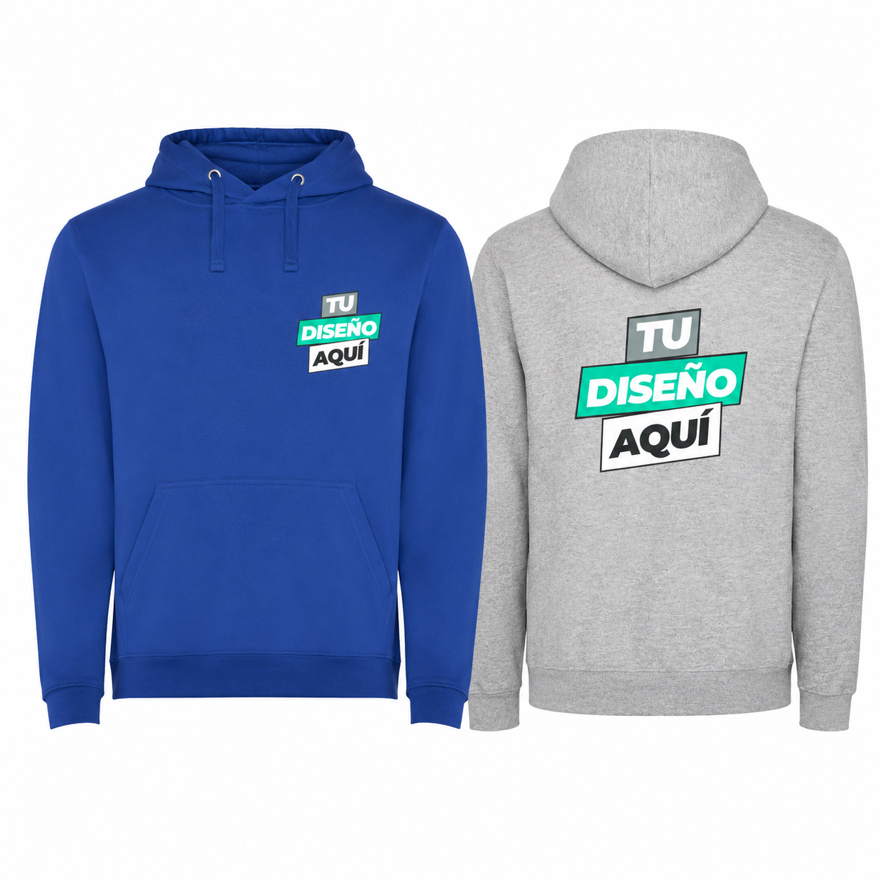 SUDADERA CON CAPUCHA PERSONALIZADA