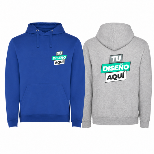 SUDADERA CON CAPUCHA PERSONALIZADA