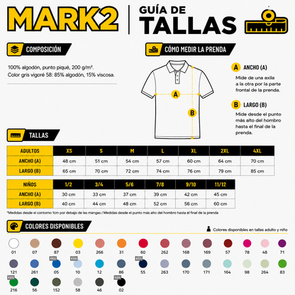 LOTE 10 POLOS PERSONALIZADOS
