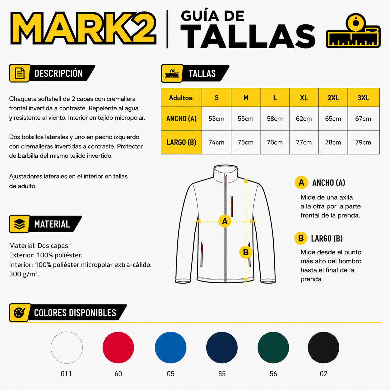 CHAQUETA PERSONALIZADA SHOFTSELL