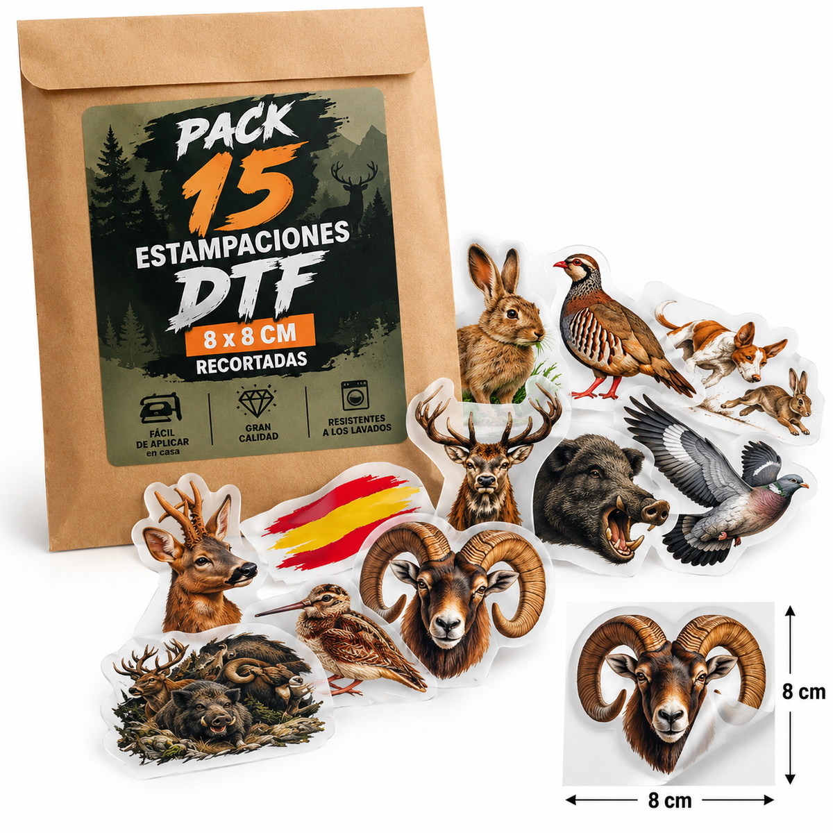 PACK ESTAMPACIONES CAZA