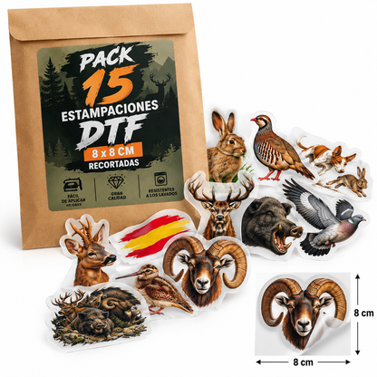 PACK ESTAMPACIONES CAZA