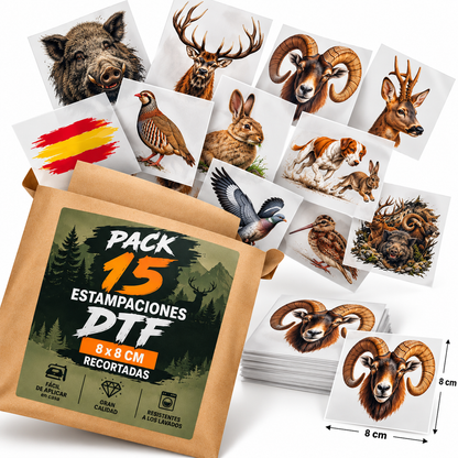 PACK ESTAMPACIONES CAZA