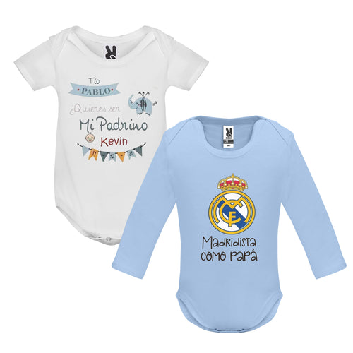 BODY DE BEBÉ PERSONALIZADO
