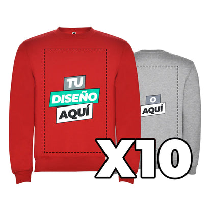 LOT 10 SWEATS PERSONNALISÉS