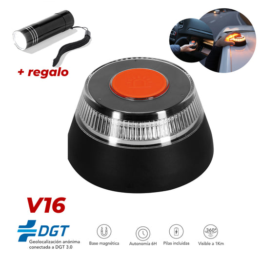 Luz Emergencia Homologada V16 Geolocalizada