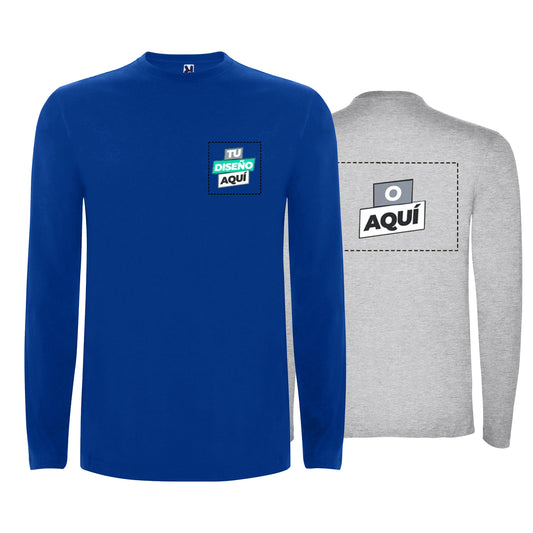 Camiseta de Manga Larga Personalizada