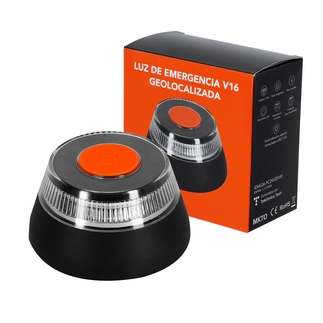 Luz Emergencia Homologada V16 Geolocalizada