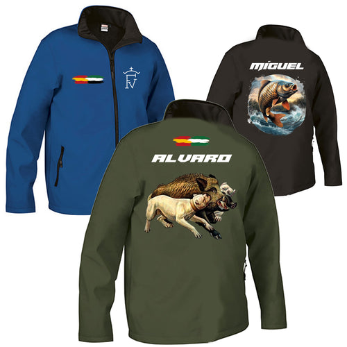 CHAQUETA SHOFTSELL PERSONALIZADA