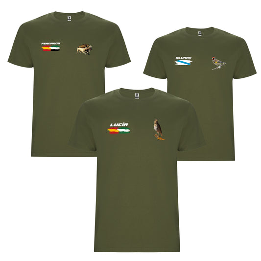 Camiseta de Caza y Pesca Personalizada