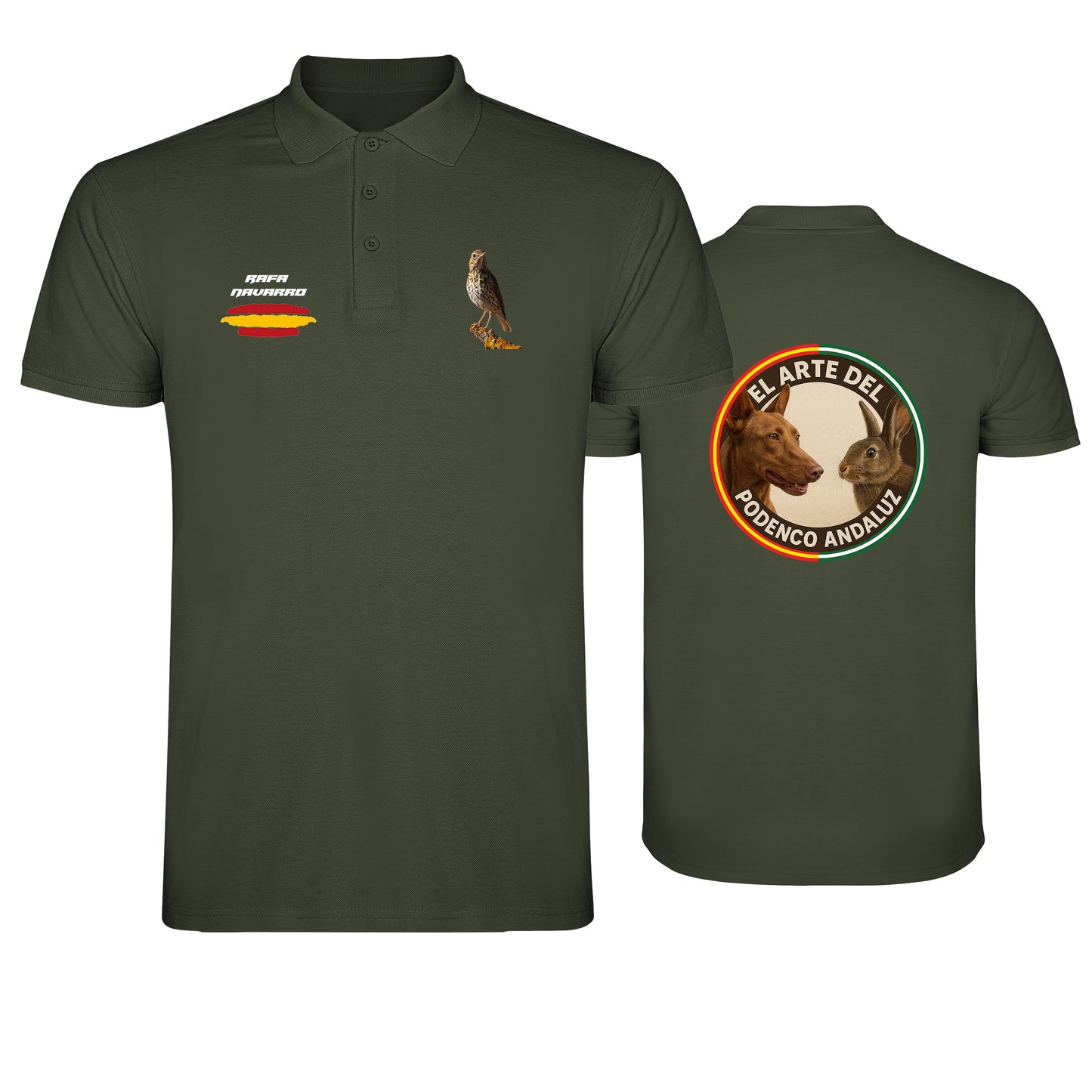 Polo de Caza y Pesca Personalizado