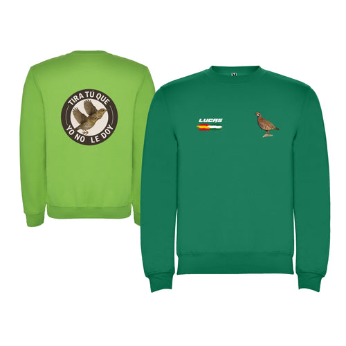 SUDADERA PEQUE BASICA PERSONALIZADA