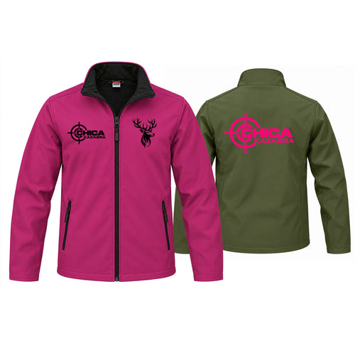 CHAQUETA SHOFTSELL CHICA CAZADORA