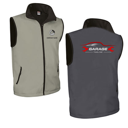 Personalisierte Softshell-Weste
